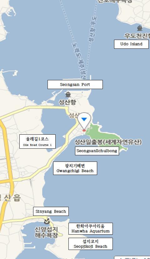 Seongsan Ilchulbong Pension Чеджудо Экстерьер фото